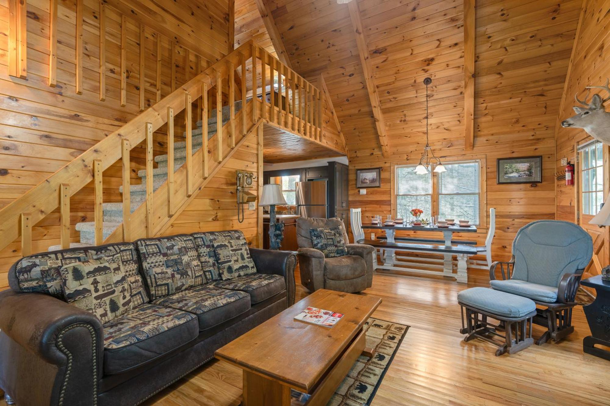 Mountain Rivers Lodge Blue Ridge Buitenkant foto