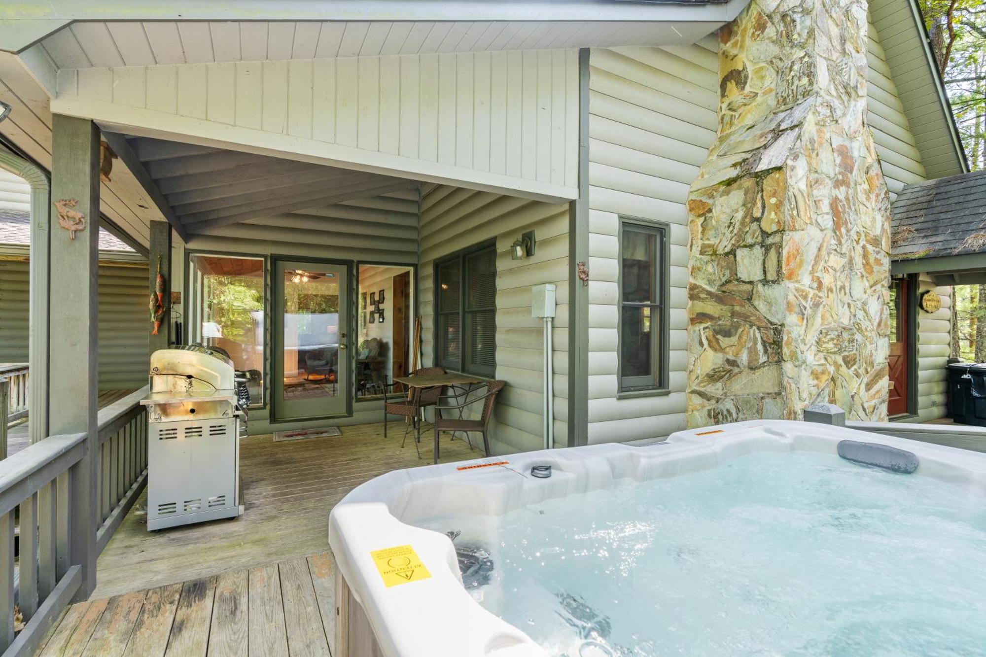 Mountain Rivers Lodge Blue Ridge Buitenkant foto